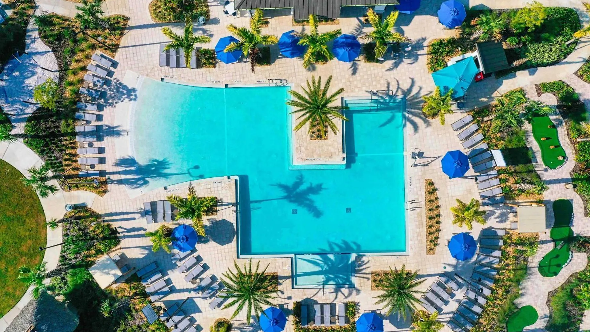 Giant Villa Wprivate Pool&Spa, Game Room, & More Davenport 0*,