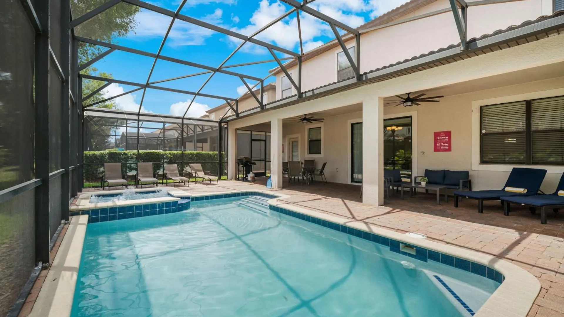 Giant Villa Wprivate Pool&Spa, Game Room, & More Davenport Holiday home